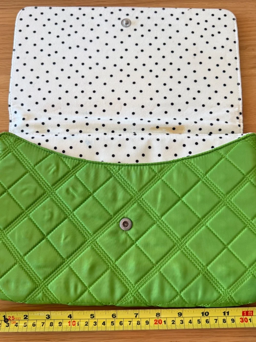 Kate Spade New York Quilted Nylon Tablet Sleeve – Vibrant Lime Green